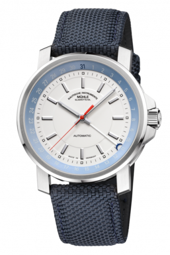 Muhle-Glashutte 29er Zeigerdatum White / Strap M1-25-32-NB