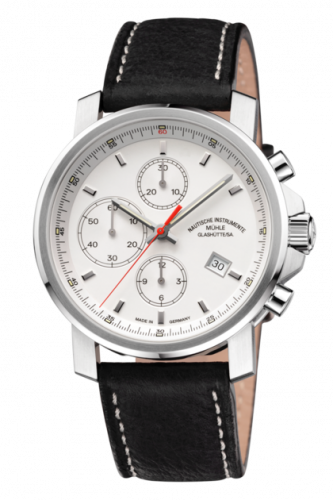 Muhle-Glashutte 29er Chronograph White / Strap M1-25-41-LB