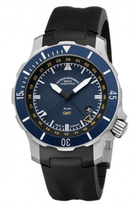 Muhle-Glashutte Seebataillon GMT Blue / Strap M1-28-62-KB