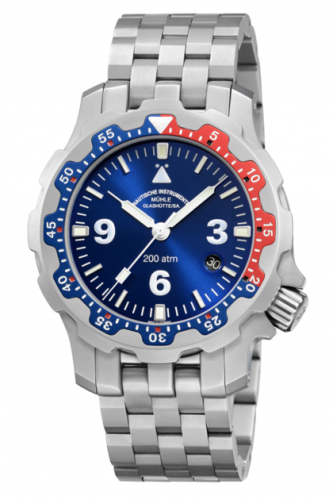 Muhle-Glashutte Rasmus 2000 Blue / Bracelet M1-28-82-MB