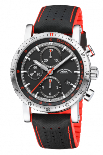 Muhle-Glashutte Teutonia Sport I Black / Strap M1-29-63-NB