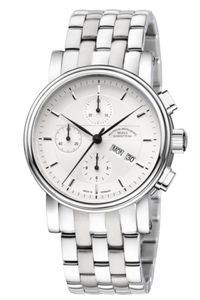 Muhle-Glashutte Teutonia II Chronograph Silver / Bracelet M1-30-95-MB