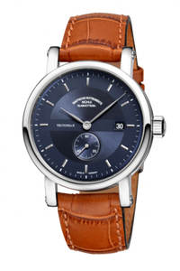 Muhle-Glashutte Teutonia II Kleine Sekunde Blue / Strap M1-33-42-LB