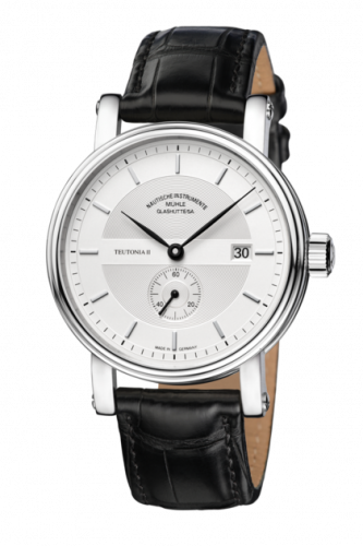 Muhle-Glashutte Teutonia II Kleine Sekunde Silver / Strap M1-33-45-LB